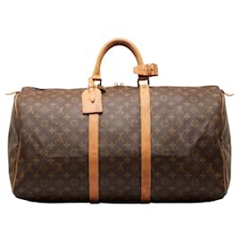 Louis Vuitton-Louis Vuitton Keepall 55-Braun