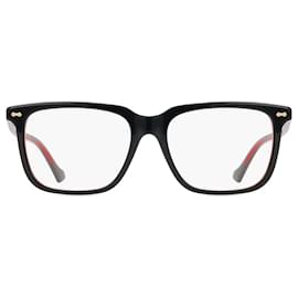 Gucci-Óculos Gucci GG0737O-014 PRETO-Preto,Vermelho