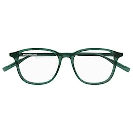 Montblanc-Glasses Montblanc MB0085O-006 Snowcap-Green