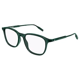 Gucci-Glasses Montblanc MB0085O-006 Snowcap-Green