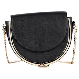 Chloé-Bolsa de noite See by Chloé Mara em couro preto-Preto