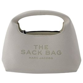 Bolso The Mini Sack - Marc Jacobs - Piel - Blanco Blanco