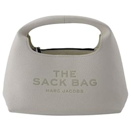 Marc Jacobs-The Mini Sack Bag - Marc Jacobs - Leather - White-White
