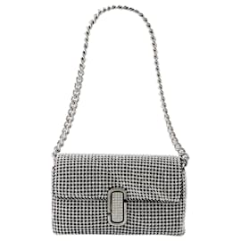 Marc Jacobs-Borsa a tracolla mini - Marc Jacobs - Rete - Argento-Argento,Metallico