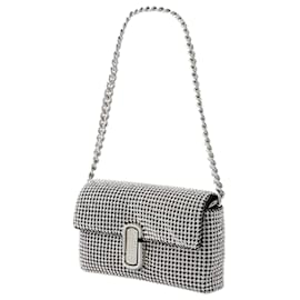 Marc Jacobs-Borsa a tracolla mini - Marc Jacobs - Rete - Argento-Argento,Metallico