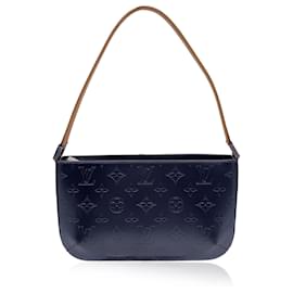 Louis Vuitton-Bleu Bolso de hombro azul con monograma Mat Fowler-Azul