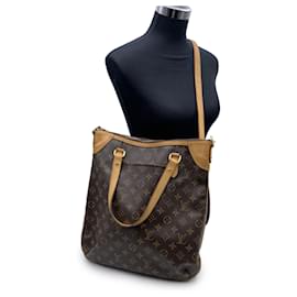 Louis Vuitton-Borsa a tracolla Tote Odeon GM in tela monogramma-Marrone