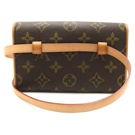 Louis Vuitton-Louis Vuitton Pochette Florentine Toile M51855 In excellent condition-Autre