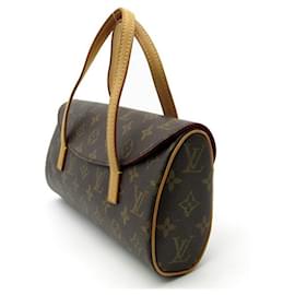 Louis Vuitton-Bolsa Louis Vuitton Sonatine Monogram Bolsa de lona M51902 em boa condição-Outro