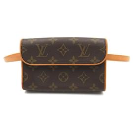 Louis Vuitton-Louis Vuitton Pochette Lona Florentina M51855 En muy buenas condiciones-Otro