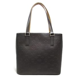 Louis Vuitton-Louis Vuitton Stockton Leather Tote Bag M55112 in excellent condition-Other