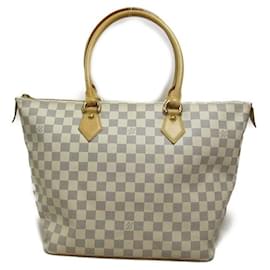 Louis Vuitton-Louis Vuitton Saleya MM Canvas Tote Bag N51185 in good condition-Other
