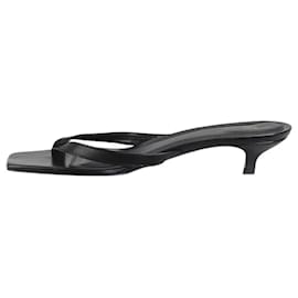 Totême-Black thong sandals - size EU 39 (Uk 6)-Black