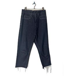 Rick Owens Pre-Loved Astair Jeans en algodón talla 26 Azul oscuro