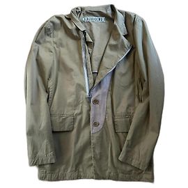 Dirk Bikkenbergs Chaqueta marrón claro con cremallera de Dirk Bikkembergs. Marrón claro