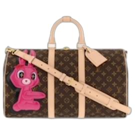 Louis Vuitton-LV Keepall Animonogram nuevo-Castaño