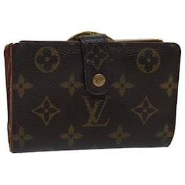 Louis Vuitton-LOUIS VUITTON Monogram Porte Monnaie Billets Viennois Wallet M61663 auth 70688-Monogram