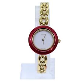 Gucci-Relojes GUCCI metal Oro Autenticación6080-Dorado