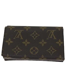 Louis Vuitton-LOUIS VUITTON Monogram Portefeuille Tresol Wallet M61736 LV Auth 70689-Monogram