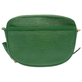 Louis Vuitton-LOUIS VUITTON Epi Jeune Fille MM Shoulder Bag Green M52154 LV Auth th4771-Green