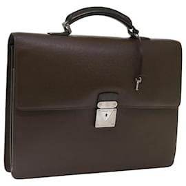 Louis Vuitton-Louis Vuitton Taiga Robusto 1 Borsa da lavoro Grizzly M31058 LV Aut 69123-Marrone