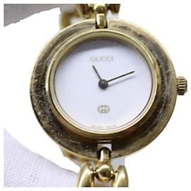 Gucci-GUCCI-Lünette 6 Metallic Farbe Uhren Gold Silber Multicolor Auth am5958-Silber,Mehrfarben,Golden