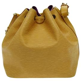Louis Vuitton-LOUIS VUITTON Epi Petit Noe Bolso de hombro Tassili Amarillo M44109 LV Auth th4754-Otro