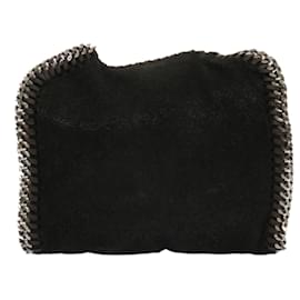 Autre Marque-Stella MacCartney Sac à bandoulière Falabella à chaîne Polyester 2façon Black Auth 69406-Noir