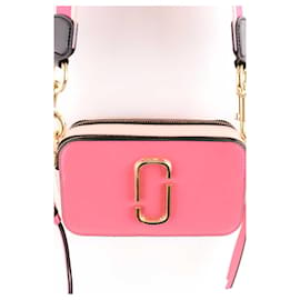 Marc Jacobs-Leather Crossbody-Pink