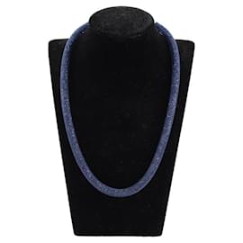 Swarovski-Crystal Necklace-Blue