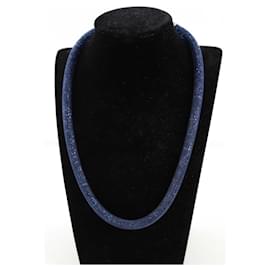Swarovski-Kristall Halskette-Blau