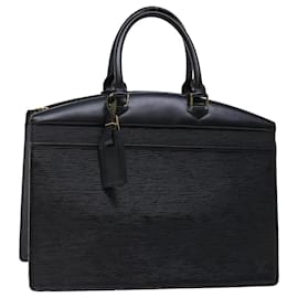 Louis Vuitton-LOUIS VUITTON Borsa a Mano Epi Riviera Noir Nero M48182 LV Auth yk11665-Nero