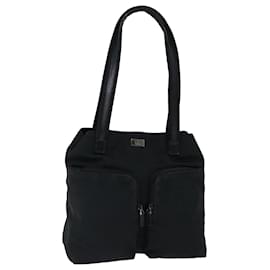 Gucci-GUCCI Shoulder Bag Nylon Black 002 1076 3754 Auth bs13439-Black