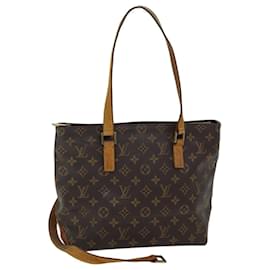 Louis Vuitton-LOUIS VUITTON Monogram Cabas Piano Tote Bag M51148 LV Aut 70539-Monogramma