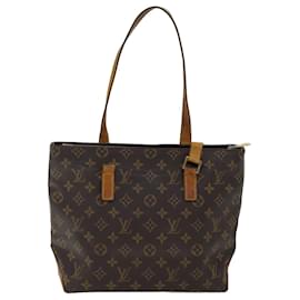 Louis Vuitton-LOUIS VUITTON Monogram Cabas Piano Tote Bag M51148 LV Aut 70539-Monogramma