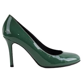 Dolce & Gabbana-tacchi di vernice-Verde