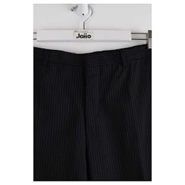 Gucci-Straight pants in cotton-Black
