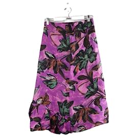 Marni-silk skirt-Purple