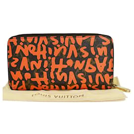 Louis Vuitton-Portafoglio Zippy Louis Vuitton-Arancione
