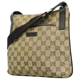 Gucci-Gucci GG Canvas-Castaño