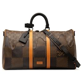 Louis Vuitton-Louis Vuitton Keepall Bandouliere 50-Brown