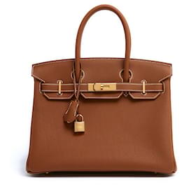 Hermès-Hermès 2024 Birkin 30-Caramelo