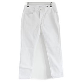Frame Denim Jeans blancos de novio Frame Le Garcon Blanco