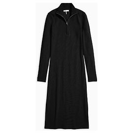 Rag & Bone Laila Zip-Kleid Schwarz