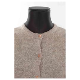 Dice Kayek-Gilet en laine-Beige