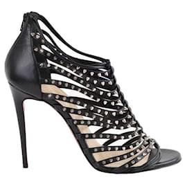 Christian Louboutin-Tacones de cuero-Negro