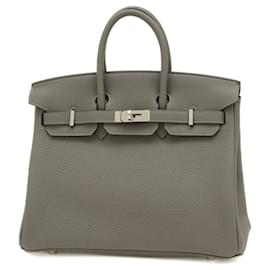 Hermès-HERMES BIRKIN 25-Grau