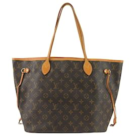 Louis Vuitton-Louis Vuitton Neverfull MM-Braun