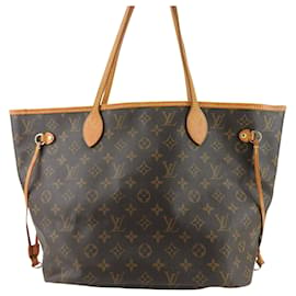 Louis Vuitton-Louis Vuitton Neverfull MM-Braun