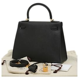 Hermès-Hermes Kelly 28-Schwarz